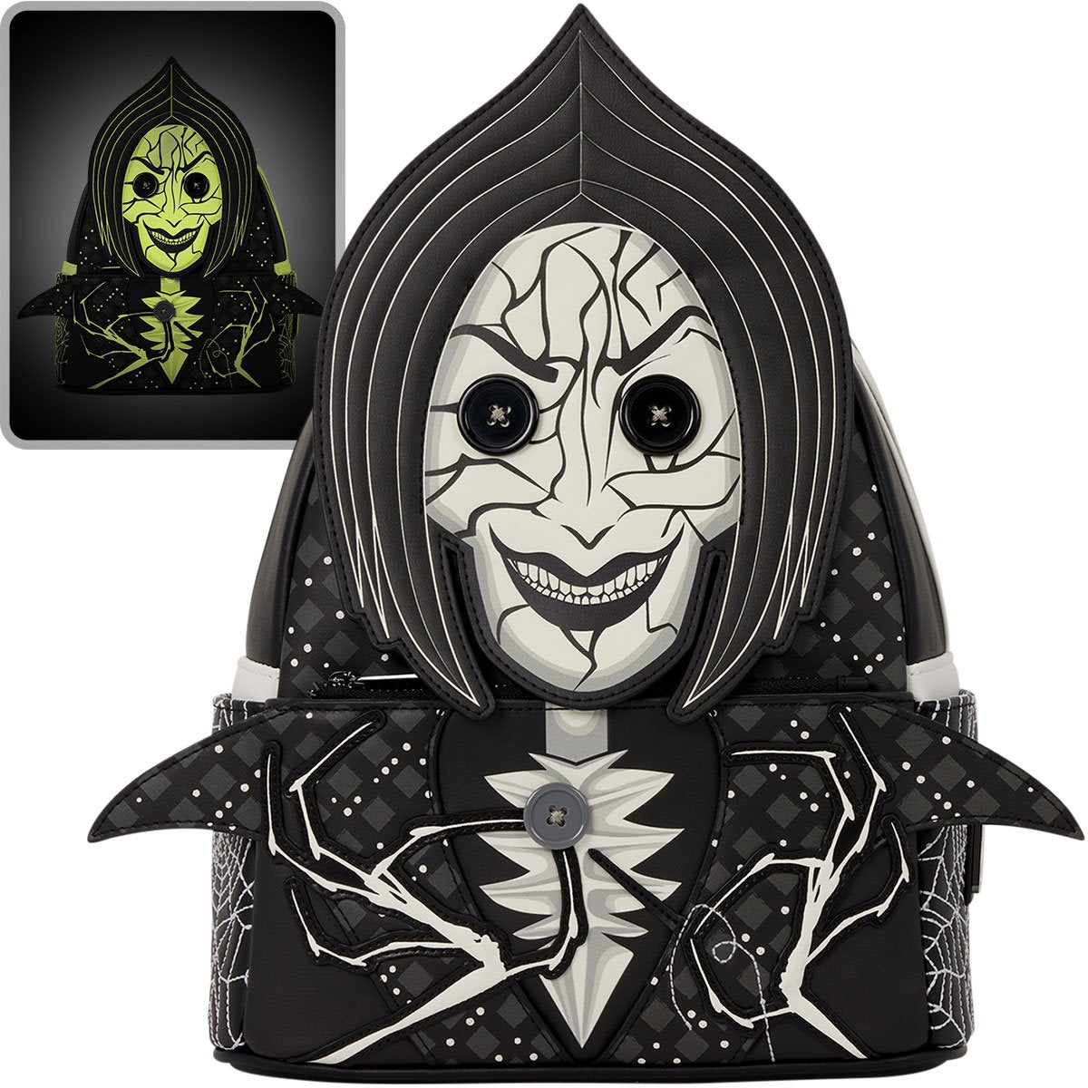 Coraline Other Mother Cosplay Glow-in-the-Dark Mini-Backpack
