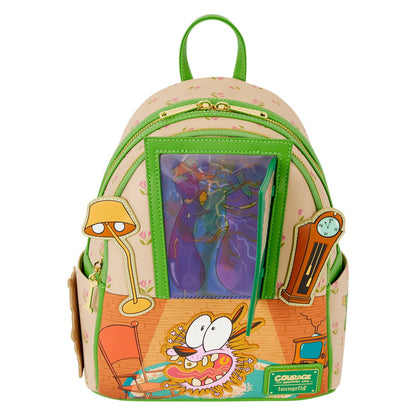 Courage the Cowardly Dog Lenticular Mini Backpack - Image 4