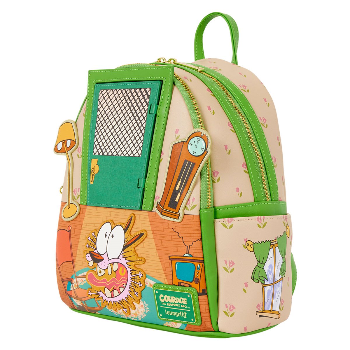 Courage the Cowardly Dog Lenticular Mini Backpack - Image 6