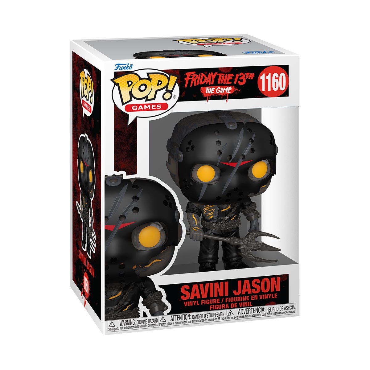 Friday the 13th: The Game Savini Jason Funko Pop! Vinyl Figure #1160 - Image 2