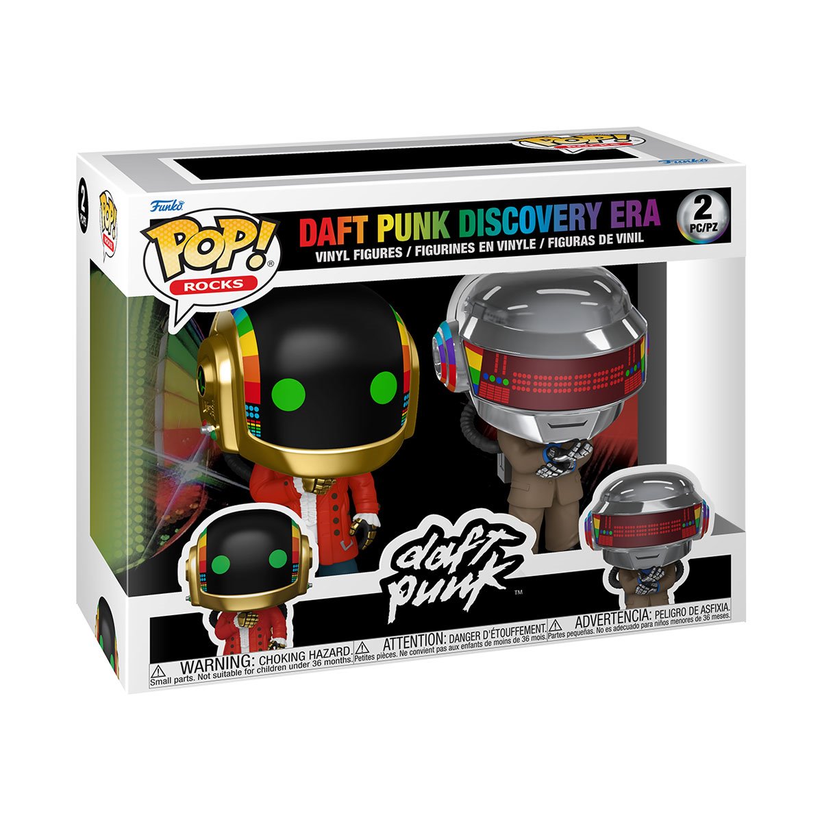 Daft Punk Discovery Era Funko Pop! Vinyl Figure 2-Pack - Image 3