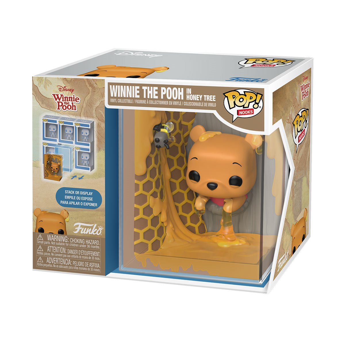 Winnie the Pooh in Honey Tree Funko Pop! Nook Vinyl Figure - Image 2