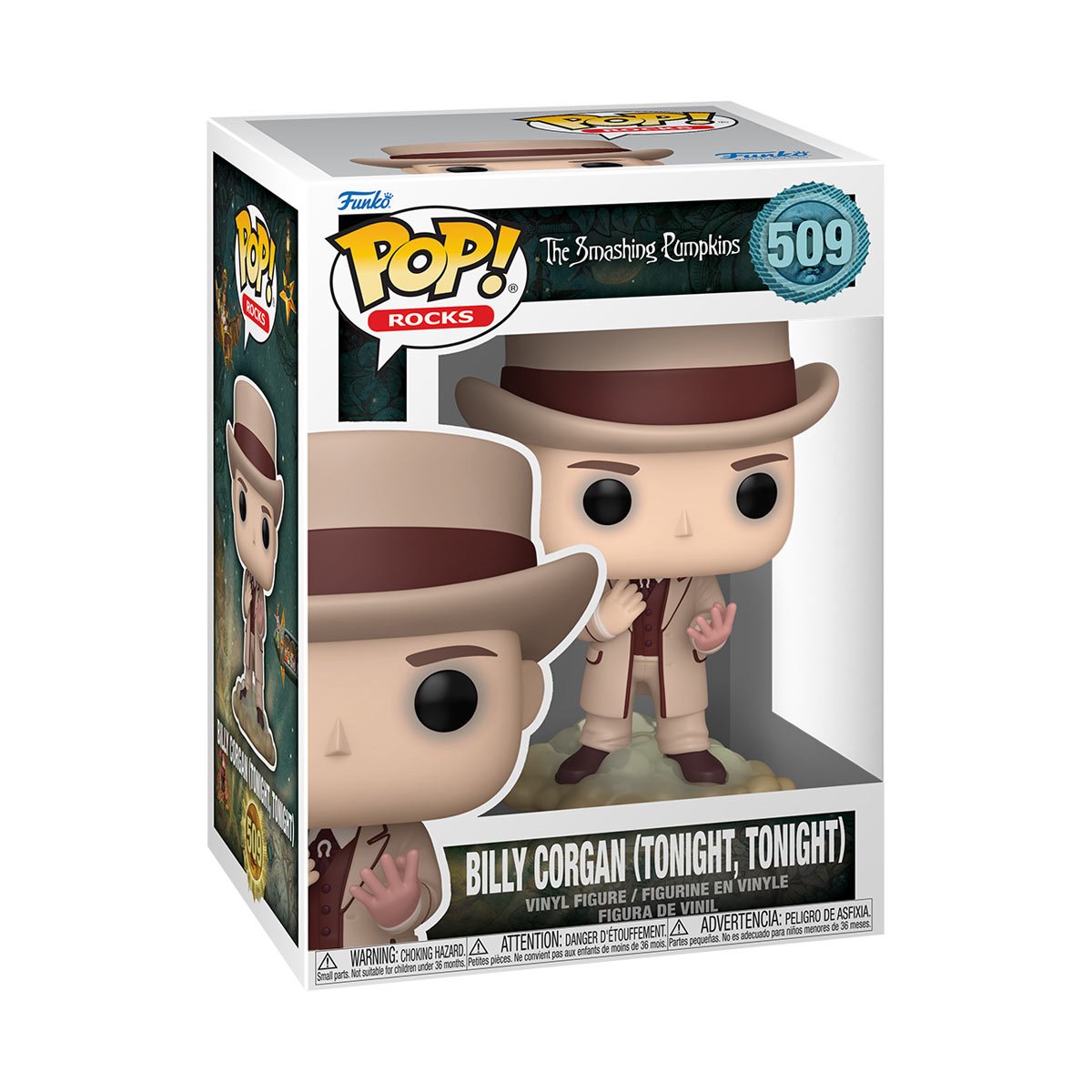 The Smashing Pumpkins Billy Corgan (Tonight, Tonight) Funko Pop! Vinyl Figure #509 - Image 3