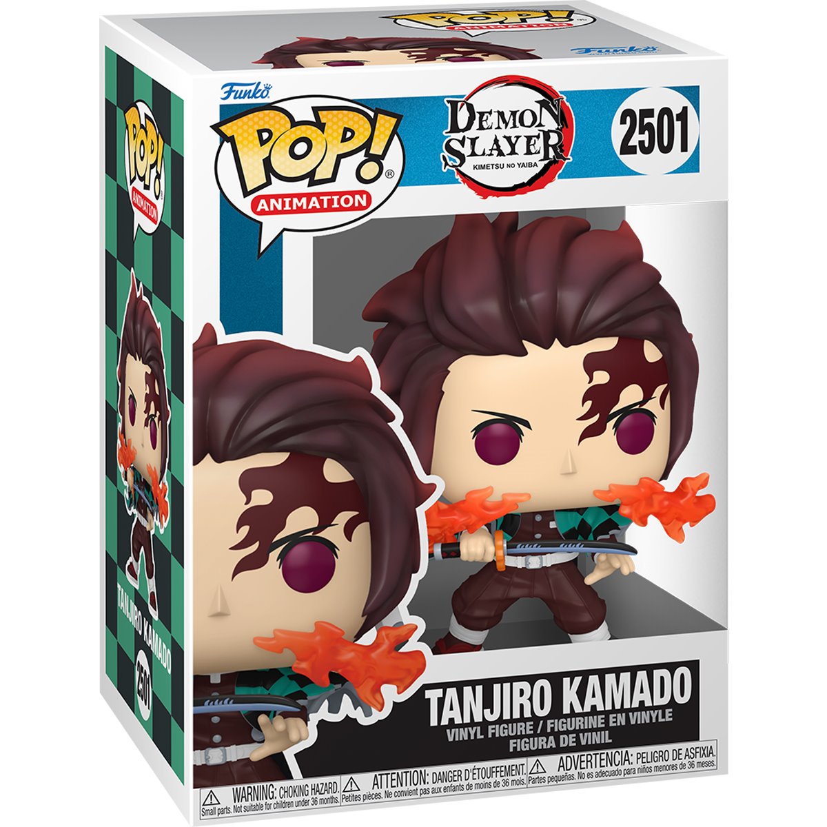 Demon Slayer Movie 1 Tanjiro Kamado Funko Pop! Vinyl Figure #2501 - Image 2