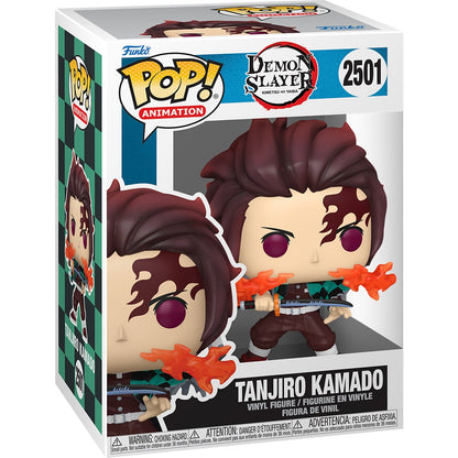 Demon Slayer Movie 1 Tanjiro Kamado Funko Pop! Vinyl Figure #2501 - Image 2