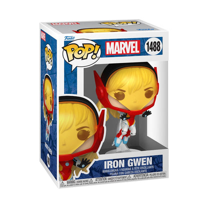 Spider-Gwen: Gwenverse Iron Gwen Funko Pop! Vinyl Figure #1488 - Image 2