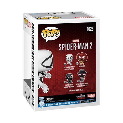 Spider-Man 2 Video Game Anti-Venom Suit Peter Parker Funko Pop! Vinyl Figure #1025 - Image 3
