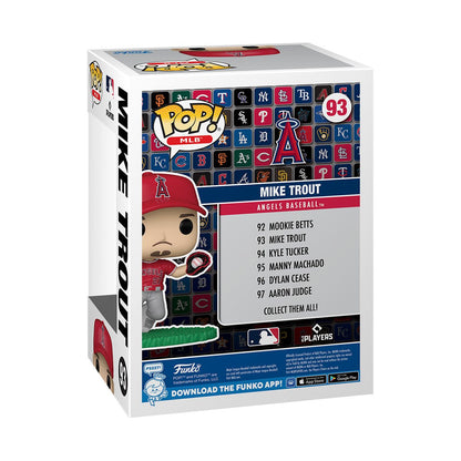 MLB Angels Mike Trout Funko Pop! Vinyl Figure #93 - Image 3