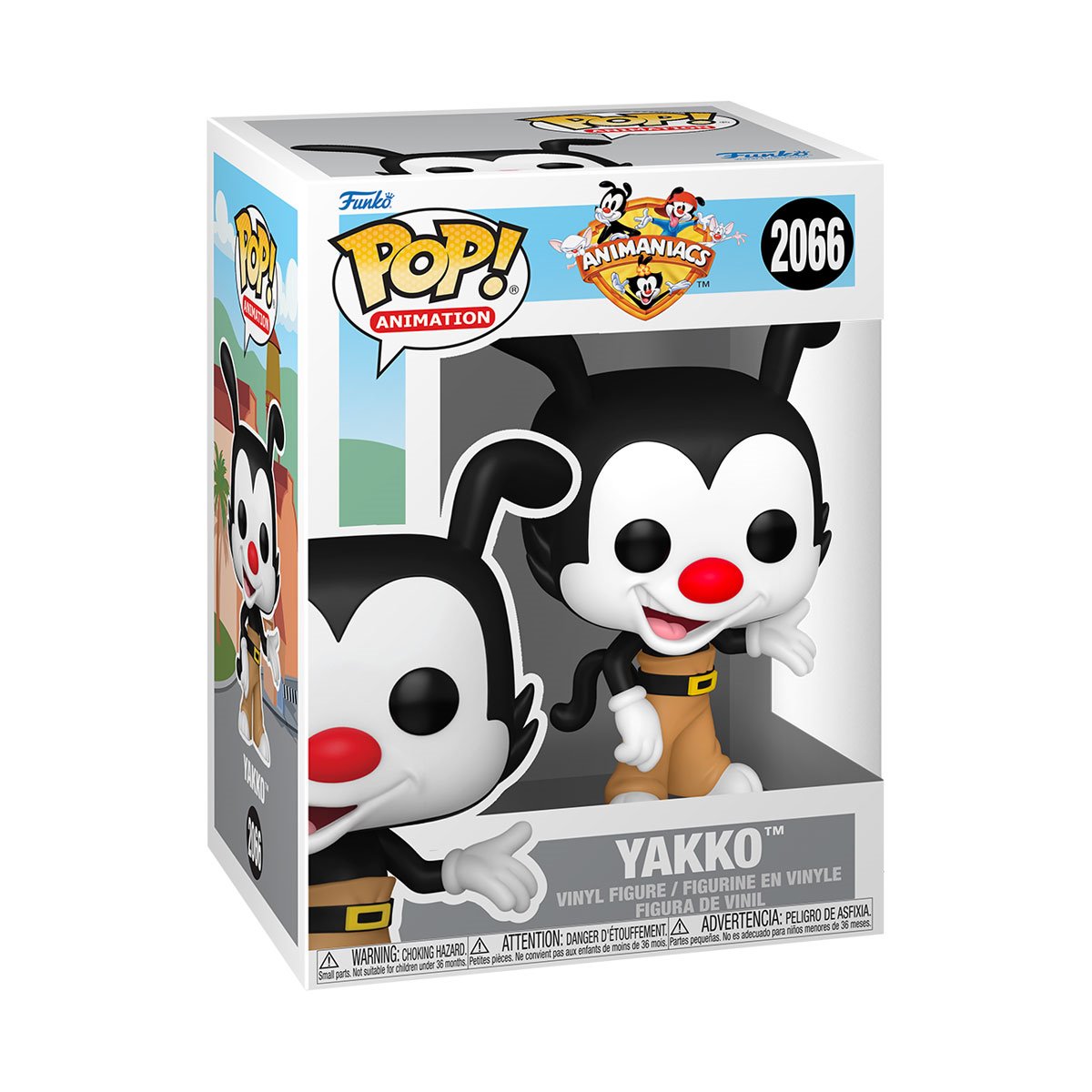 Animaniacs Yakko Funko Pop! Vinyl Figure #2066 - Image 2