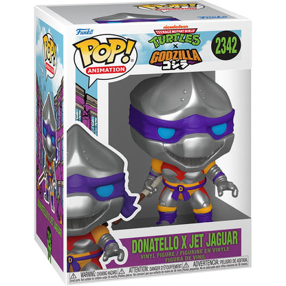 Teenage Mutant Ninja Turtles x Godzilla Donatello x Jet Jaguar Funko Pop! Vinyl Figure #2342 - Image 2