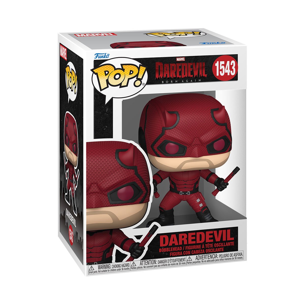 Daredevil: Born Again Daredevil with Nunchucks Funko Pop! Vinyl Figure #1543 - Image 3