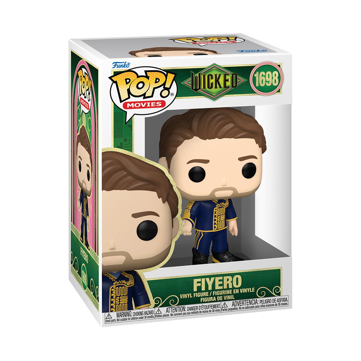 Wicked Part 1 Fiyero Funko Pop! Vinyl Figure #1698 - Image 2