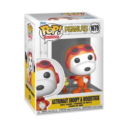 Peanuts Astronaut Snoopy & Woodstock Funko Pop Vinyl Figure #1679 - Image 2