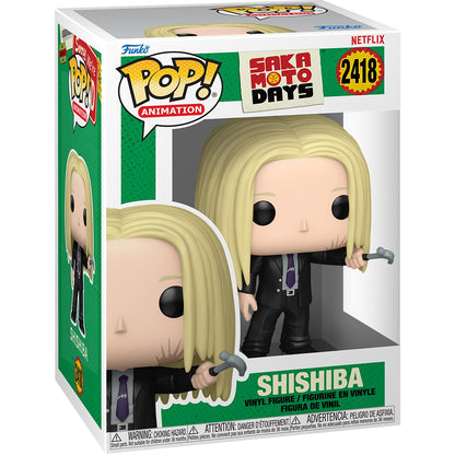 Sakamoto Days Shishiba Funko Pop! Vinyl Figure #2418 - Image 2