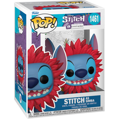 Lilo & Stitch Costume Stitch as Simba Funko Pop! Vinyl Figure #1461 - Image 2