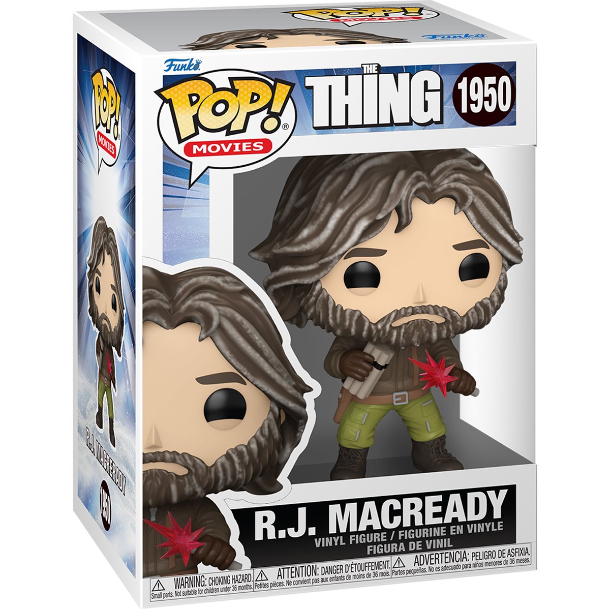 The Thing R.J. MacReady Funko Pop! Vinyl Figure #1950 - Image 2