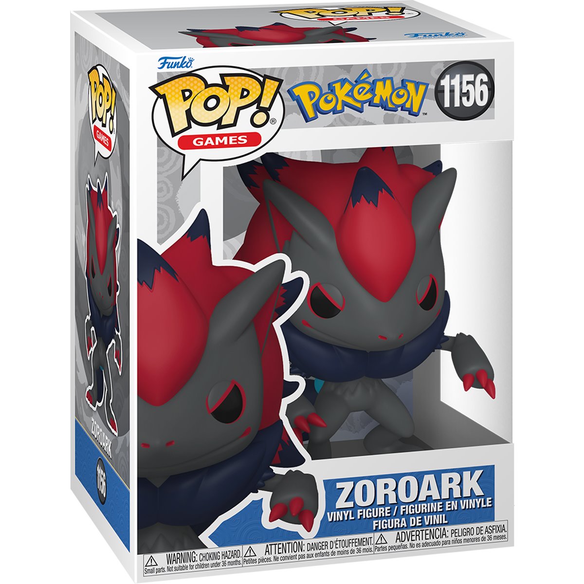 Pokemon Zoroark Funko Pop! Vinyl Figure #1156 - Image 2