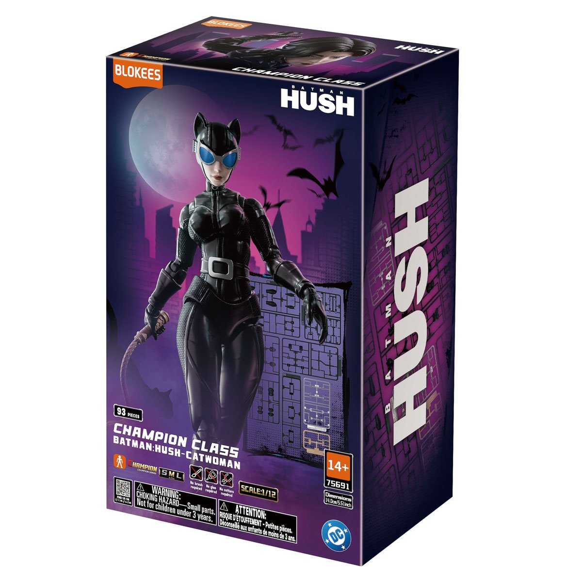 DC Batman Hush Catwoman Champion Class 06 Model Kit - Image 9