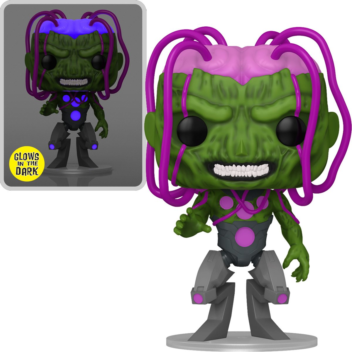 DC Comics Brainiac Glow-in-the-Dark Funko Pop! Vinyl Figure