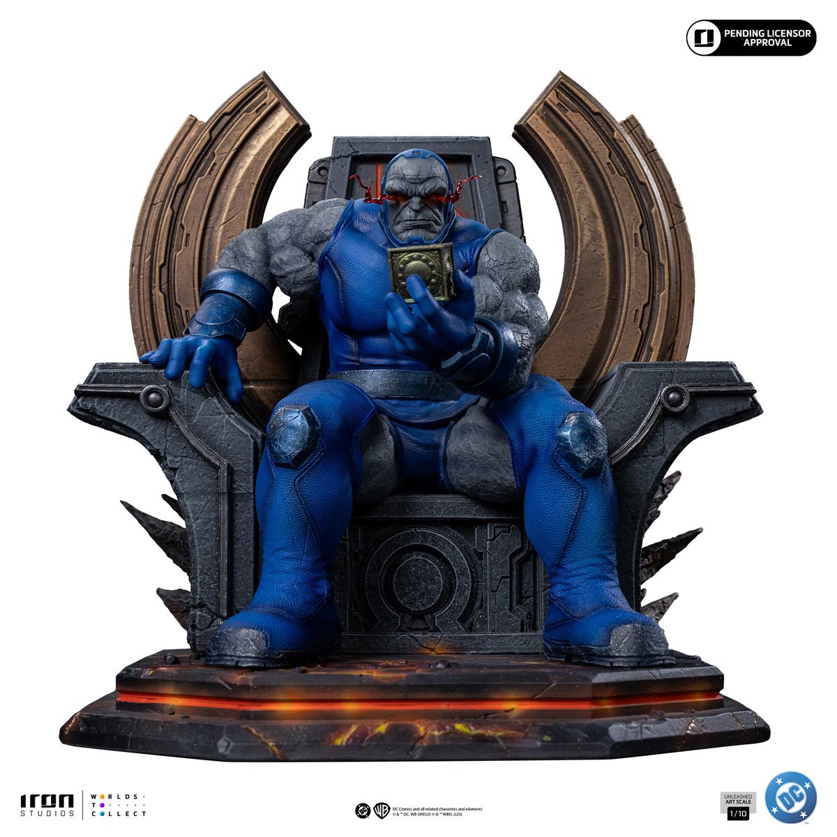 DC Comics Darkseid Unleashed 1:10 Art Scale Limited Edition Statue - Image 2