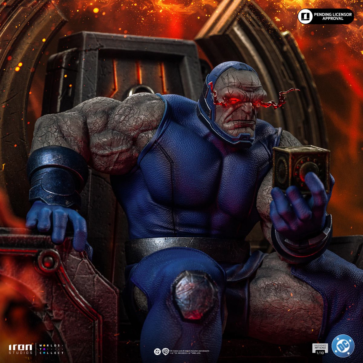 DC Comics Darkseid Unleashed 1:10 Art Scale Limited Edition Statue - Image 3