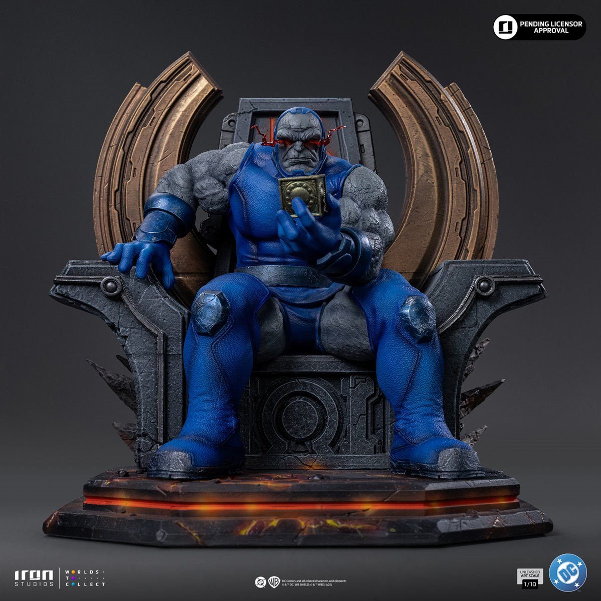DC Comics Darkseid Unleashed 1:10 Art Scale Limited Edition Statue - Image 5