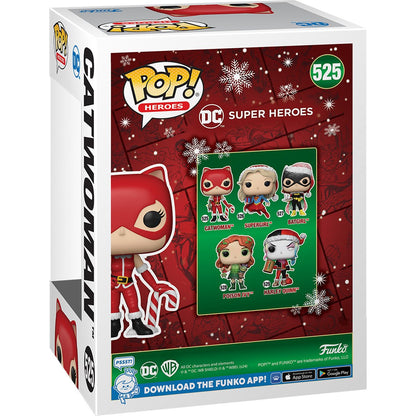 DC Comics Holiday 2024 Catwoman Funko Pop! Vinyl Figure #525 - Image 3