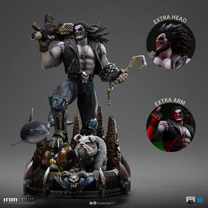 DC Comics Lobo Unleashed 1:10 Art Scale Limited Edition Statue - Image 2