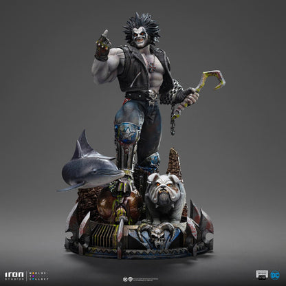 DC Comics Lobo Unleashed 1:10 Art Scale Limited Edition Statue - Image 3