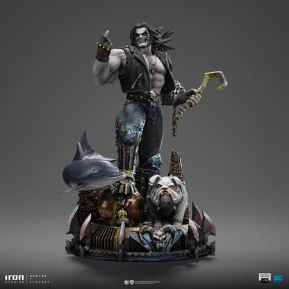 DC Comics Lobo Unleashed 1:10 Art Scale Limited Edition Statue - Image 4