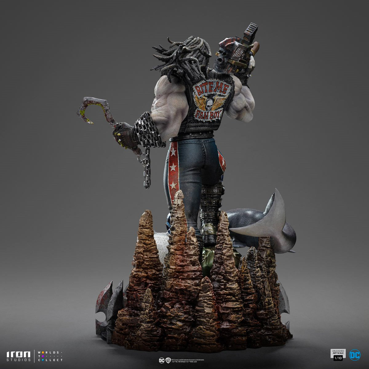 DC Comics Lobo Unleashed 1:10 Art Scale Limited Edition Statue - Image 7