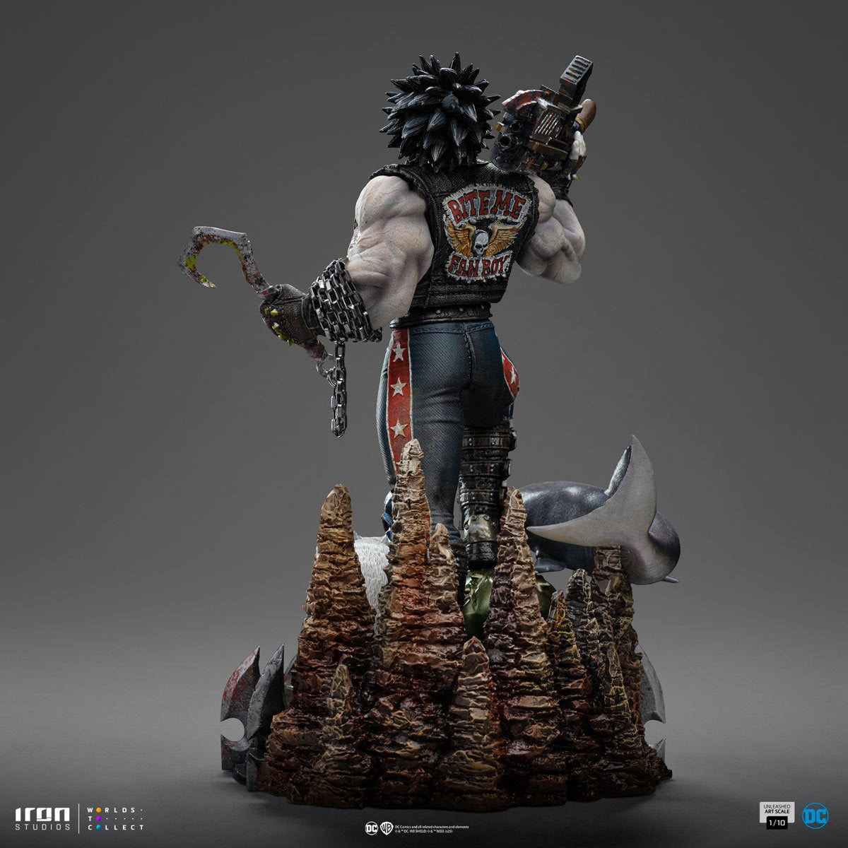 DC Comics Lobo Unleashed 1:10 Art Scale Limited Edition Statue - Image 8