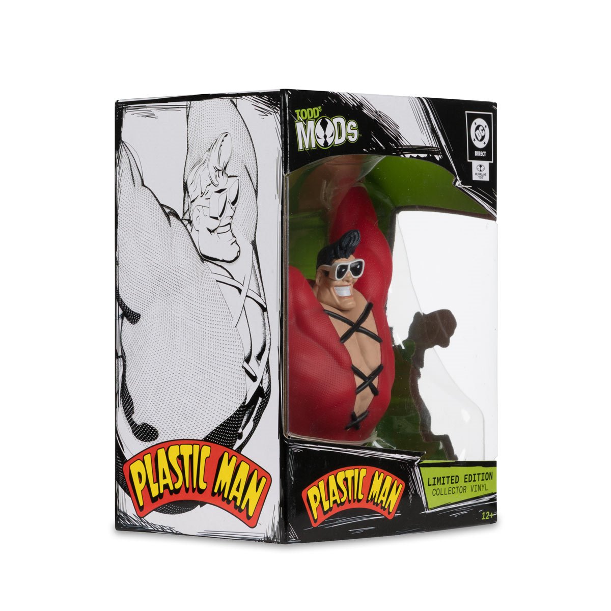 DC Direct Collector Vinyl Wave 6 Plastic Man Todd's Mods Limited Edition 4 1/2-Inch Scale Posed Figure - Image 7