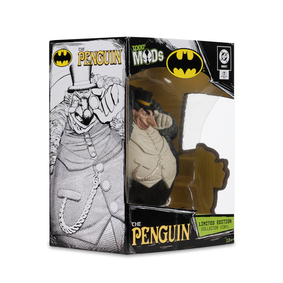 DC Direct Collector Vinyl Wave 6 The Penguin Todd's Mods Limited Edition 4 1/2-Inch Scale Posed Figure - Image 7