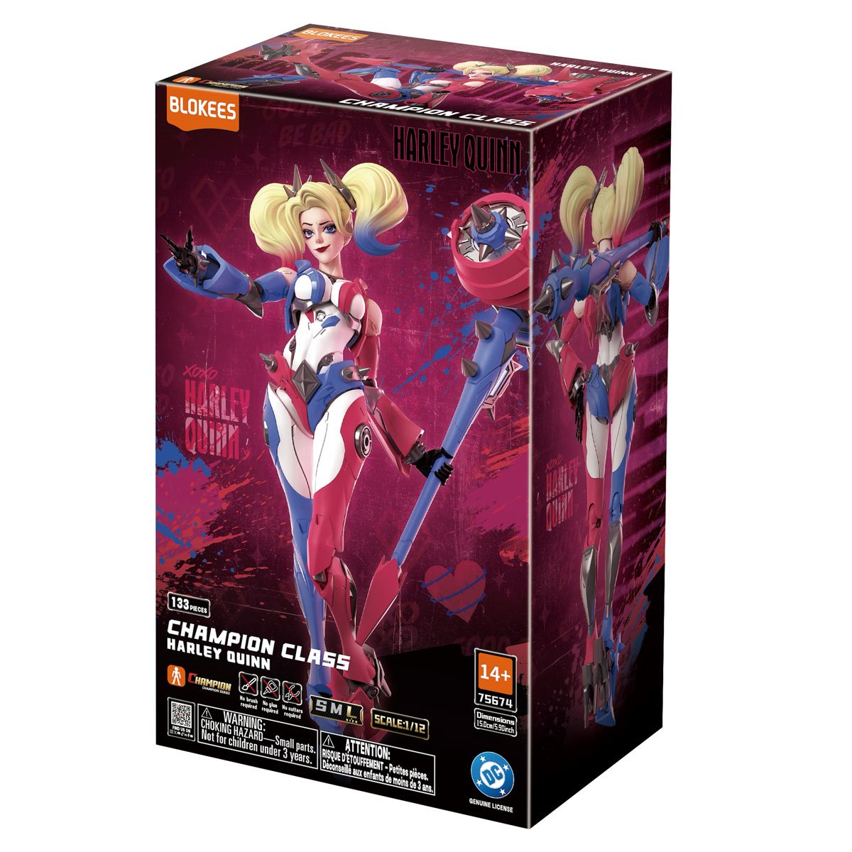 DC Harley Quinn Champion Class CC04 Model Kit - Image 6