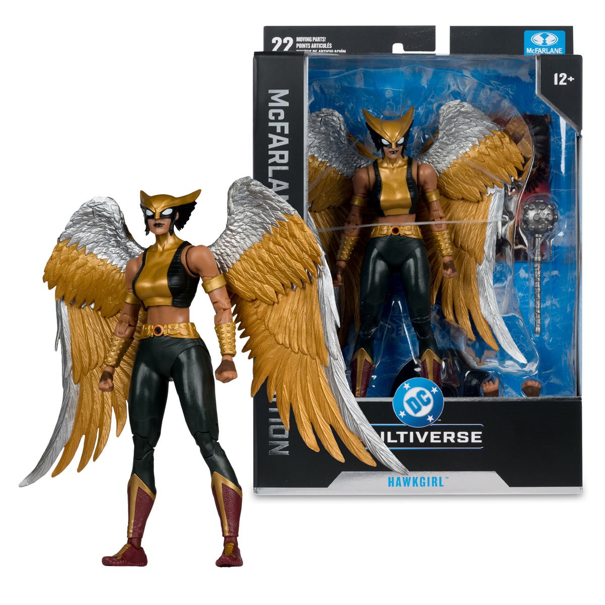 DC McFarlane Collector Edition Wave 15 Hawkgirl Kendra Saunders #63 7-Inch Scale Action Figure - Image 7