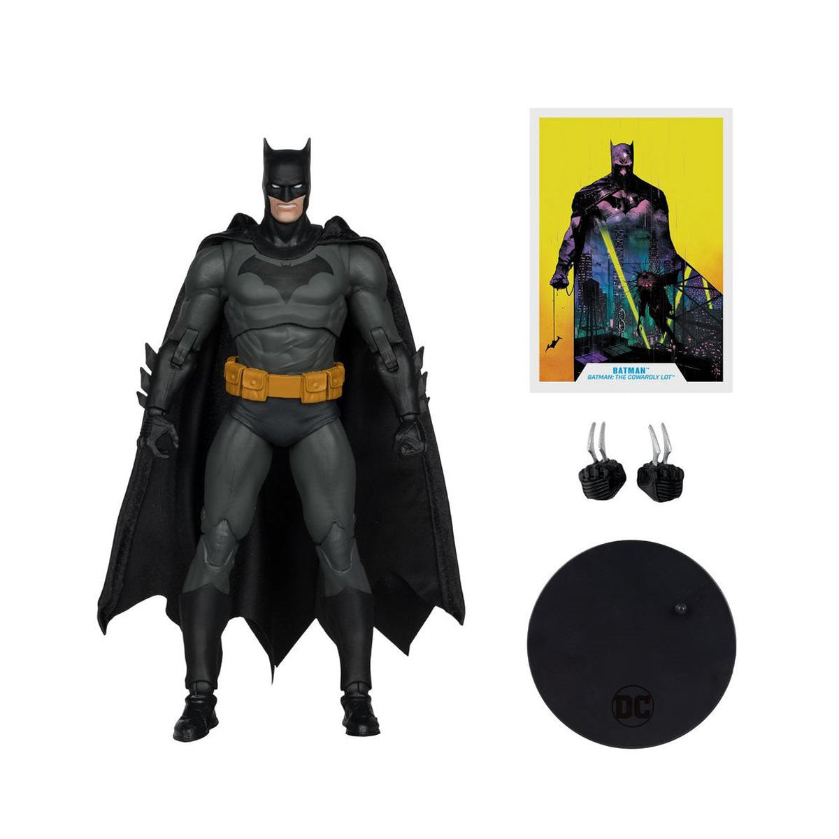DC Multiverse Batman Wave 4 Batman Cowardly Lot 7-Inch Action Figure - Red Platinum - Image 2