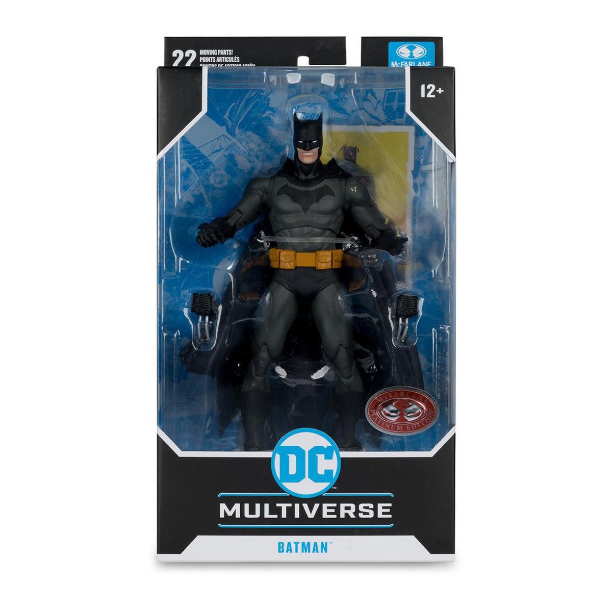 DC Multiverse Batman Wave 4 Batman Cowardly Lot 7-Inch Action Figure - Red Platinum - Image 6
