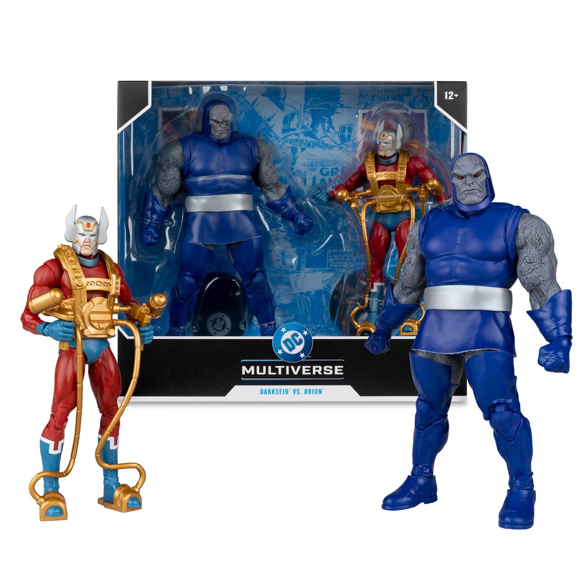 DC Multiverse Darkseid vs. Orion 7-Inch Scale and Megafig Action Figure 2-Pack - Image 10
