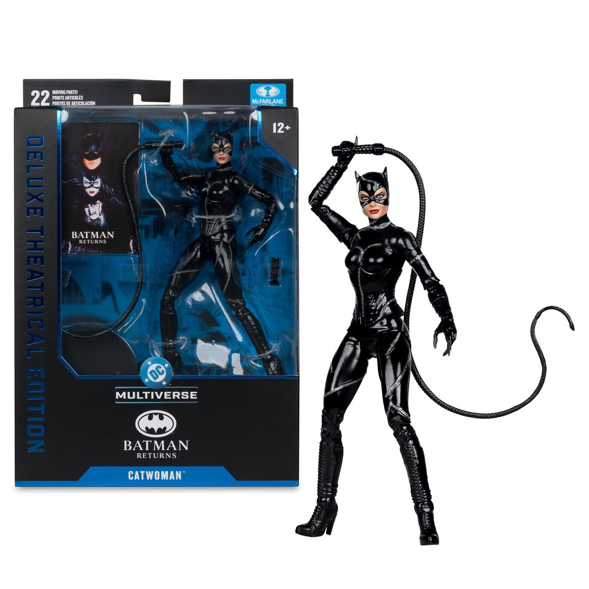 DC Multiverse Deluxe Theatrical Edition Wave 2 Batman Returns Catwoman 7-Inch Scale Action Figure - Image 7