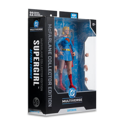 DC Multiverse McFarlane Collector Edition Wave 14 Supergirl Action Comics #59 7-Inch Scale Action Figure - Image 9