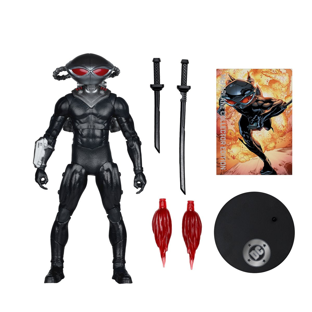 DC Multiverse McFarlane Collector Edition Wave 16 Black Manta DC Classic #68 7-Inch Scale Action Figure - Image 3