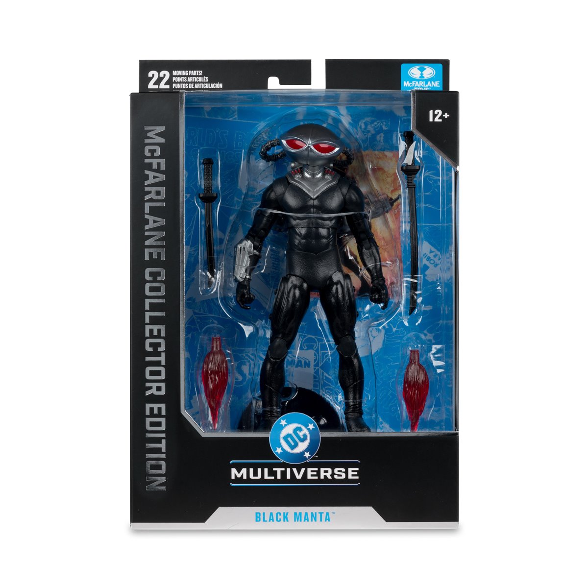 DC Multiverse McFarlane Collector Edition Wave 16 Black Manta DC Classic #68 7-Inch Scale Action Figure - Image 8