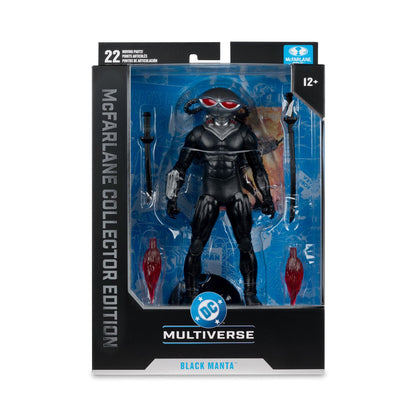 DC Multiverse McFarlane Collector Edition Wave 16 Black Manta DC Classic #68 7-Inch Scale Action Figure - Image 8