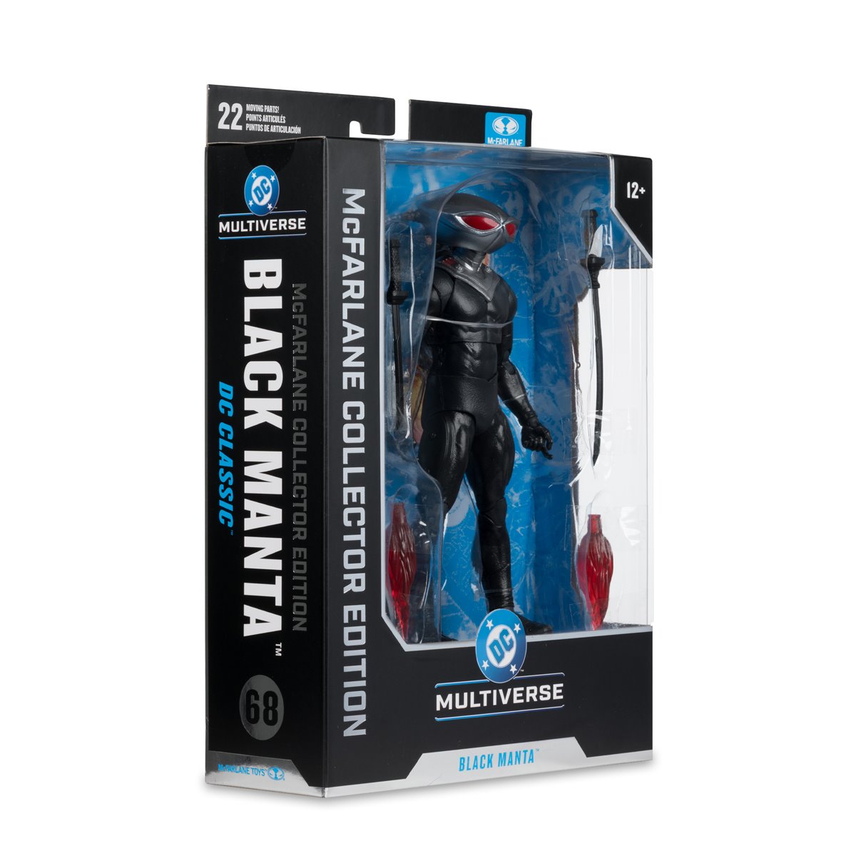 DC Multiverse McFarlane Collector Edition Wave 16 Black Manta DC Classic #68 7-Inch Scale Action Figure - Image 9