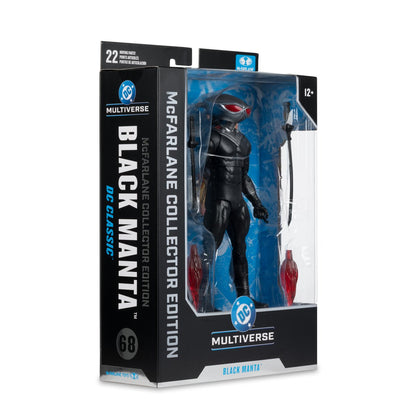 DC Multiverse McFarlane Collector Edition Wave 16 Black Manta DC Classic #68 7-Inch Scale Action Figure - Image 9