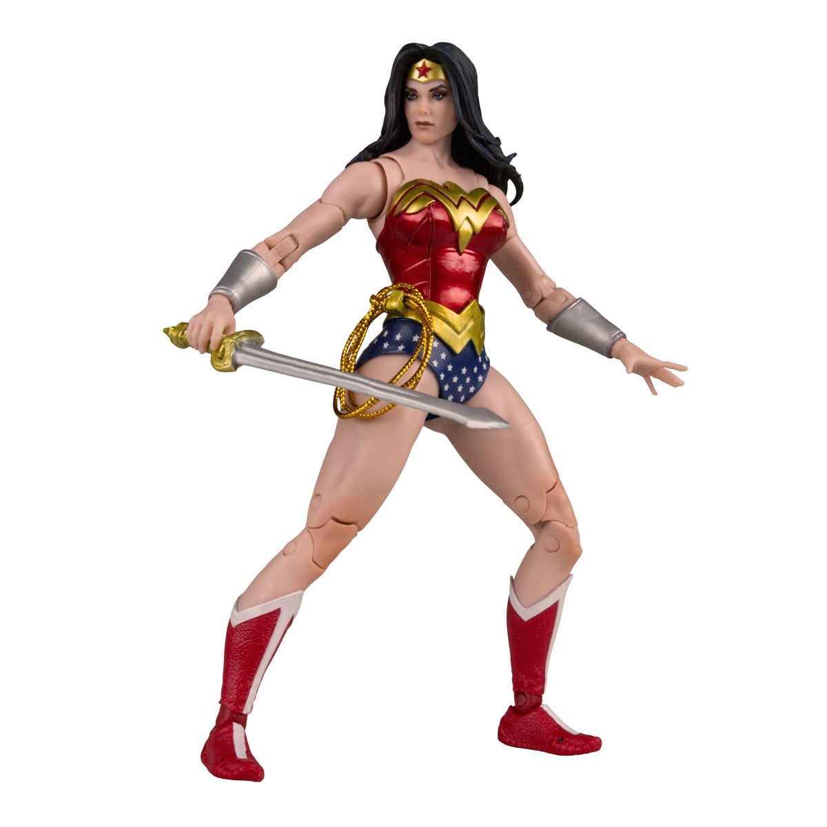 DC Multiverse McFarlane Vault Collection Wave 1 Wonder Woman Classic 7-Inch Scale Action Figure - Image 3