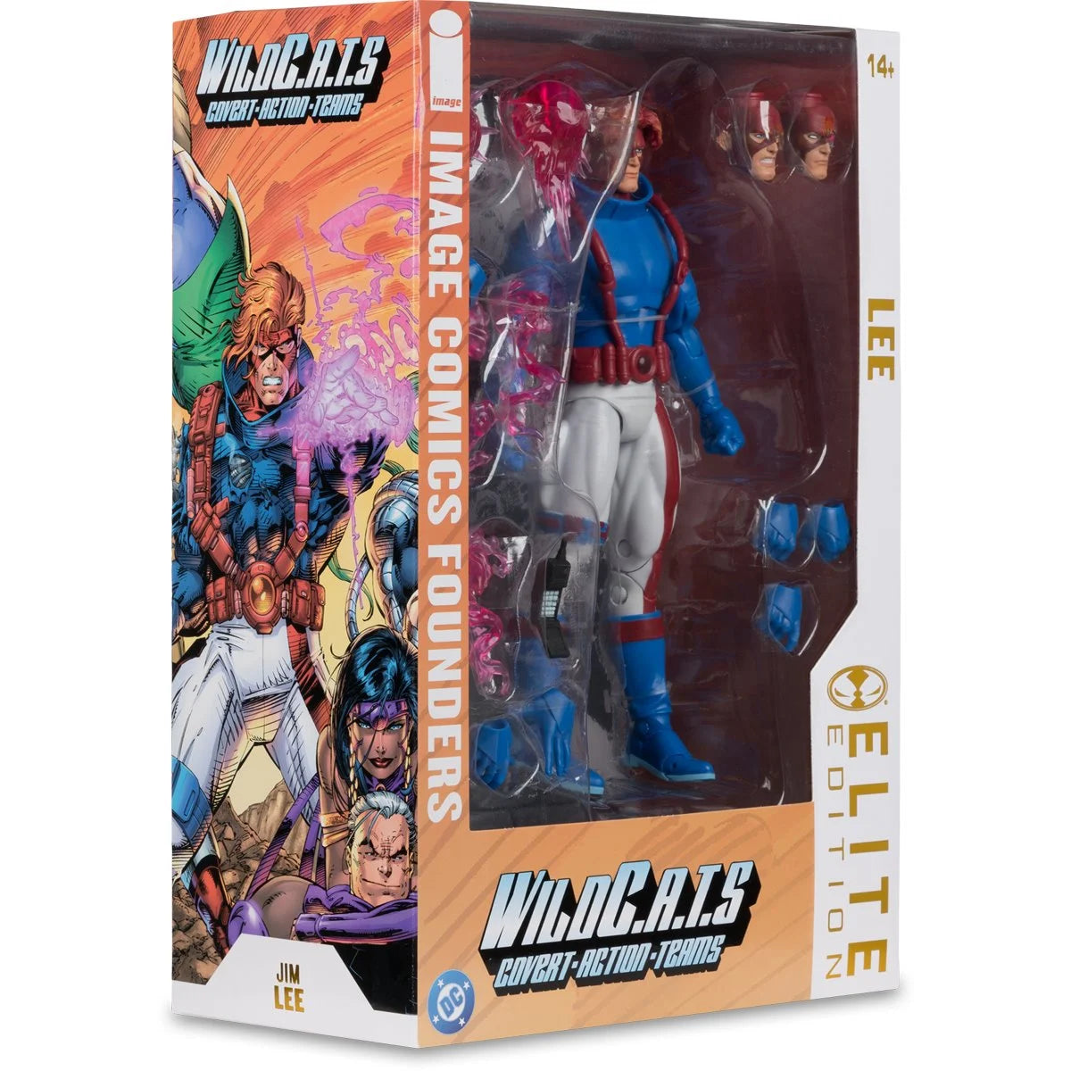 DC Multiverse Spartan Wild C.A.T.S Image Comic Founders Series McFarlane Elite Edition 7-Inch Deluxe Action Figure
