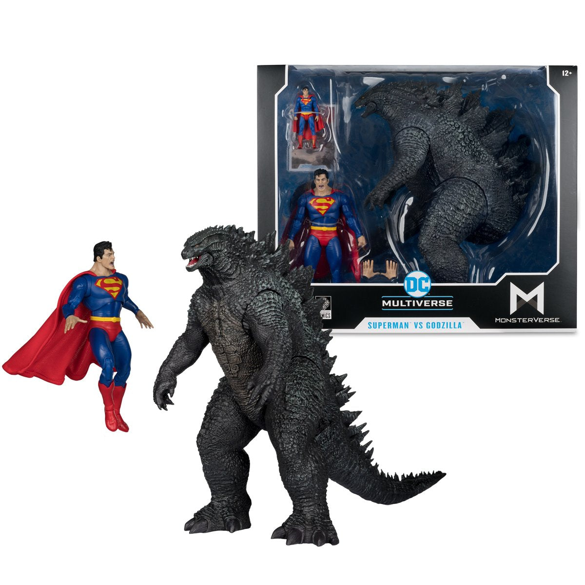DC Multiverse Superman vs. Godzilla Megafig Justice League vs. Godzilla vs. Kong Action Figure 2-Pack - Image 6