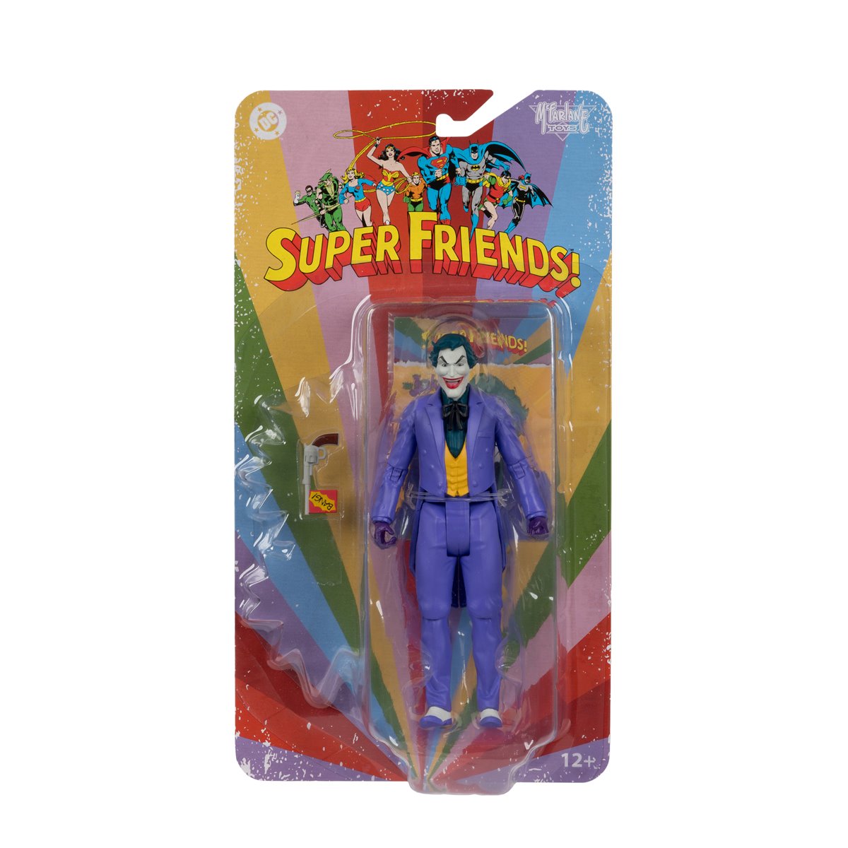 DC Retro Wave 17 Super Friends The Joker 6-Inch Scale Action Figure - Image 7